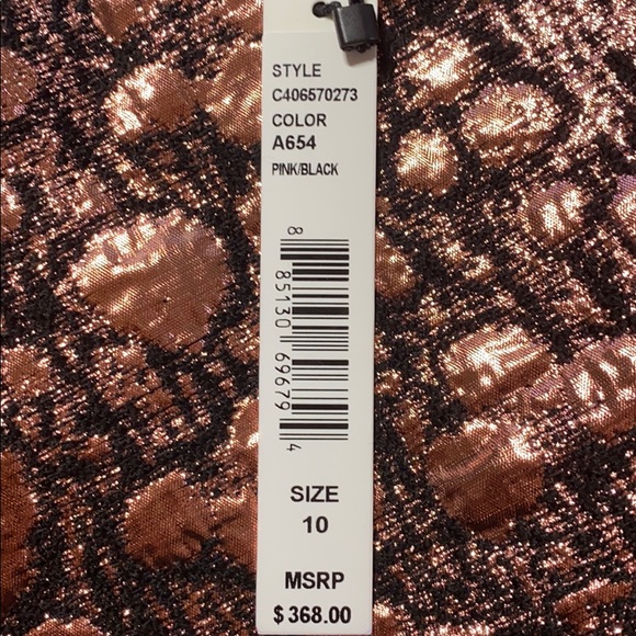 NEVER WORN Alice + Olivia Jacquard A-Line Dress - Picture 5 of 5